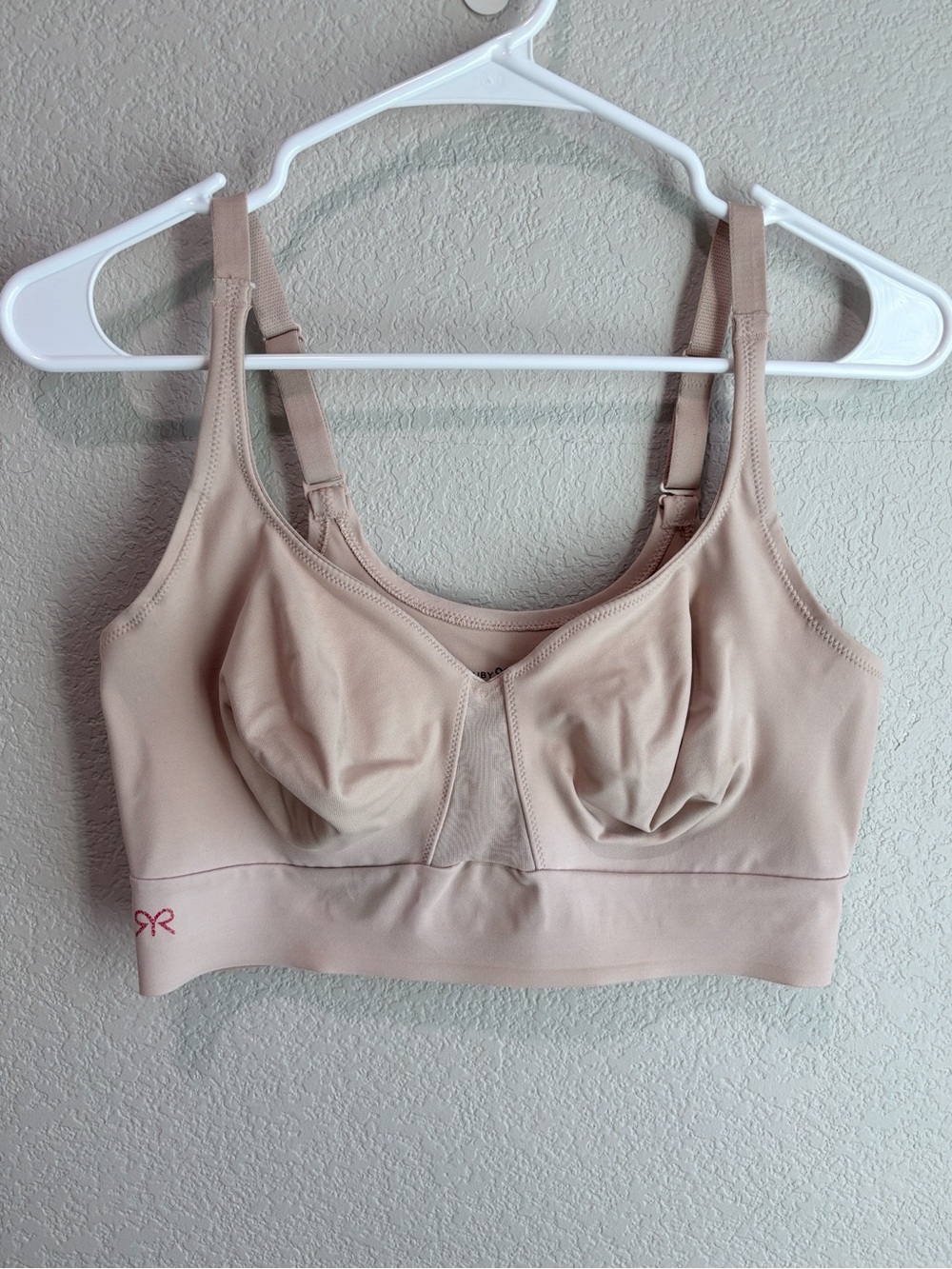 Ruby Ribbon Everyday Shape Demiette Bra Wireless Matte Beige Women’s Size 38